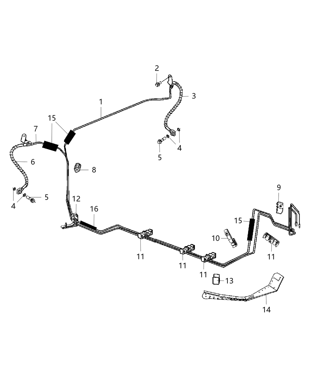 Mopar 4779451AI Line-Brake