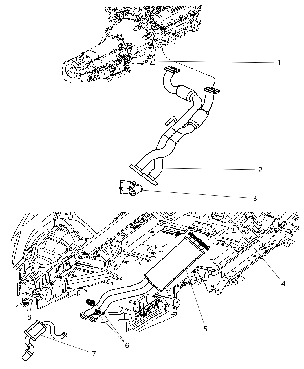 Mopar 5290722AA Converter-Exhaust