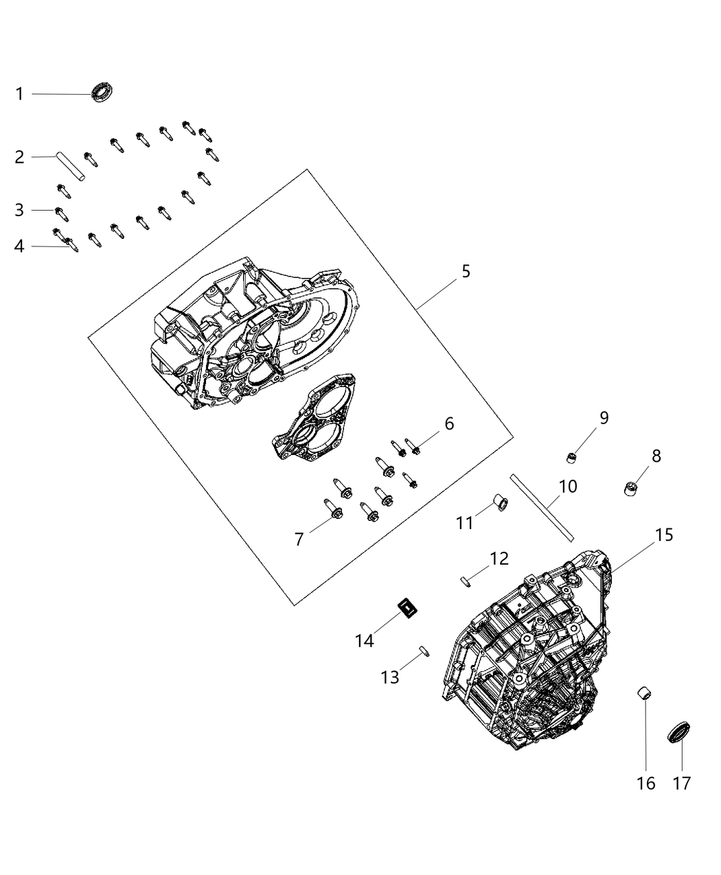 Mopar 68125232AA Support-Transmission