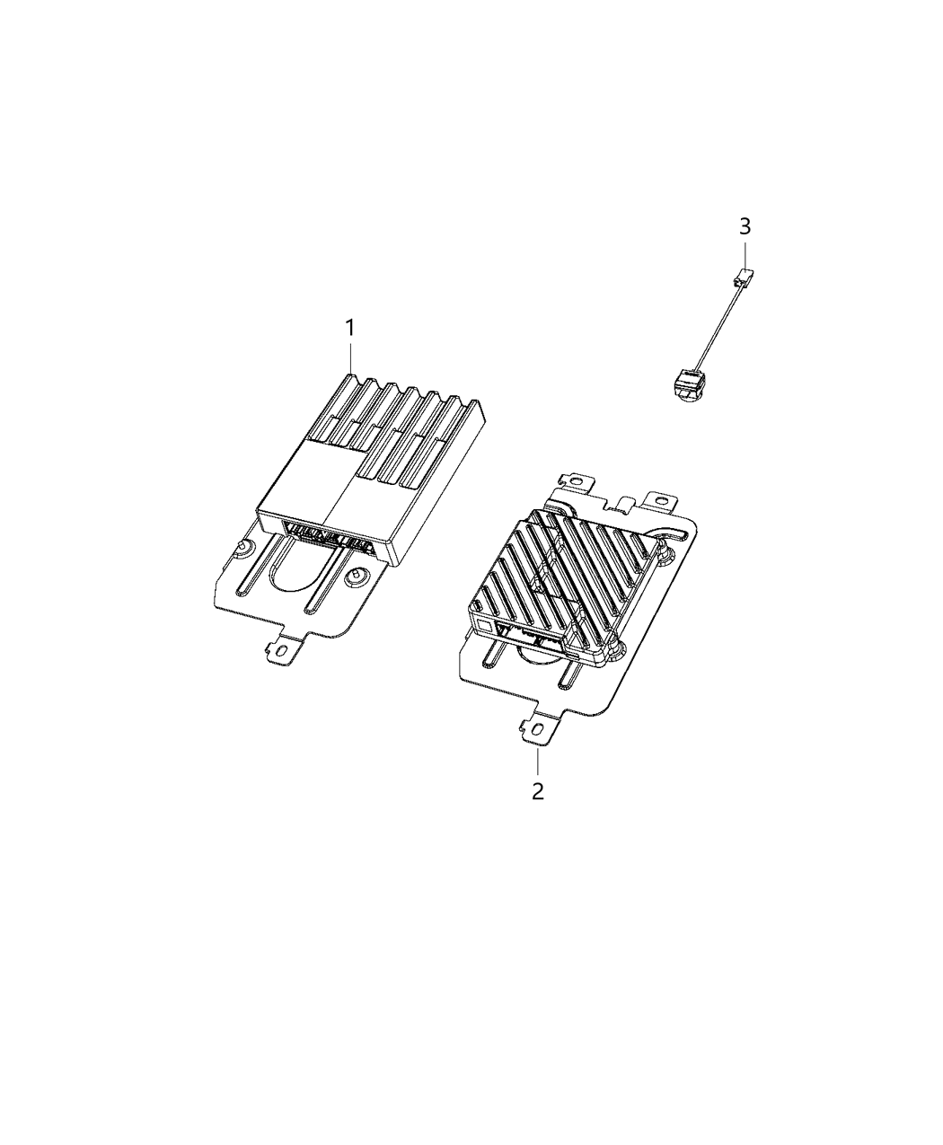 Mopar 68441775AA Amplifier