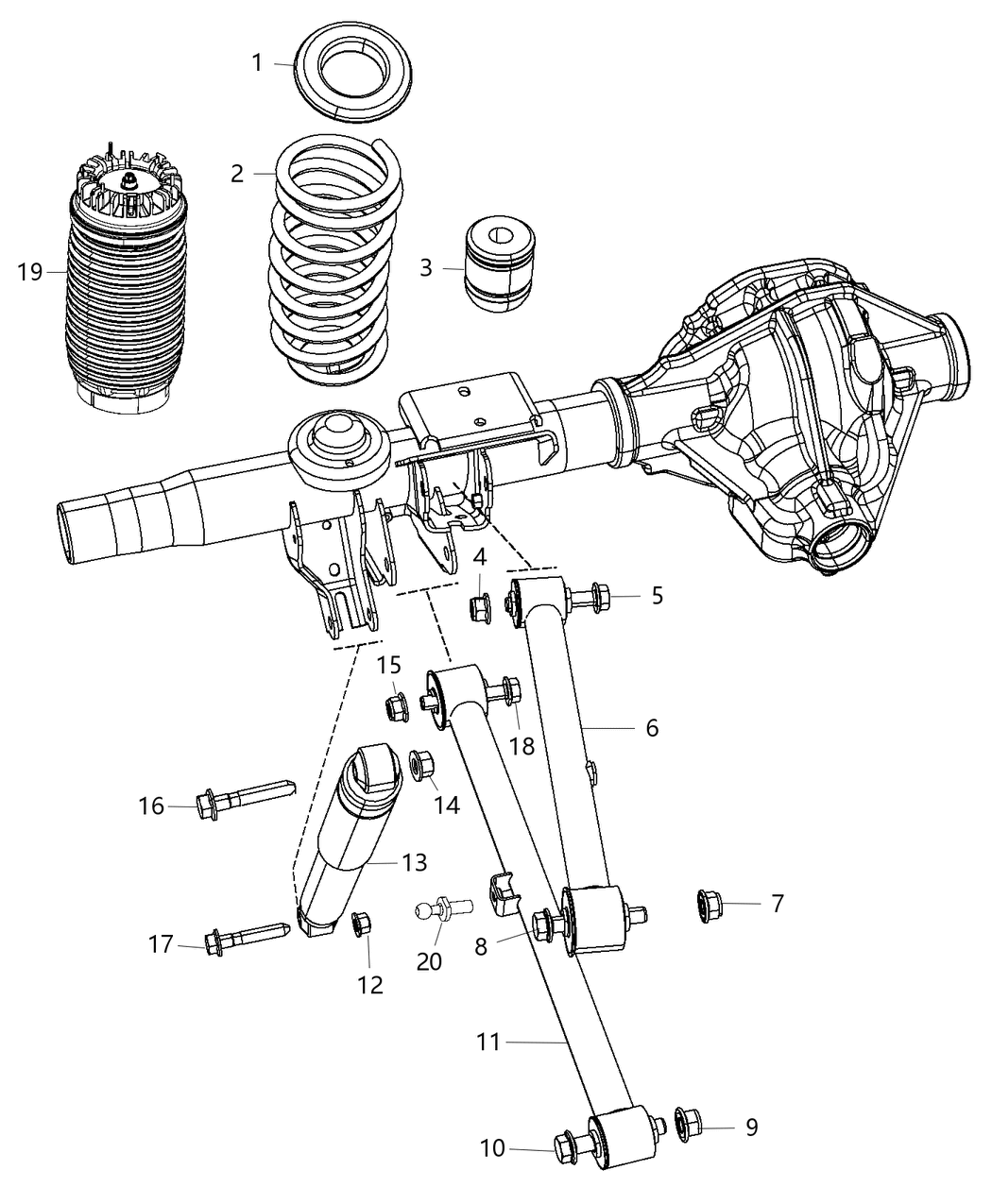 Mopar 5154667AC ABSORBER-Suspension