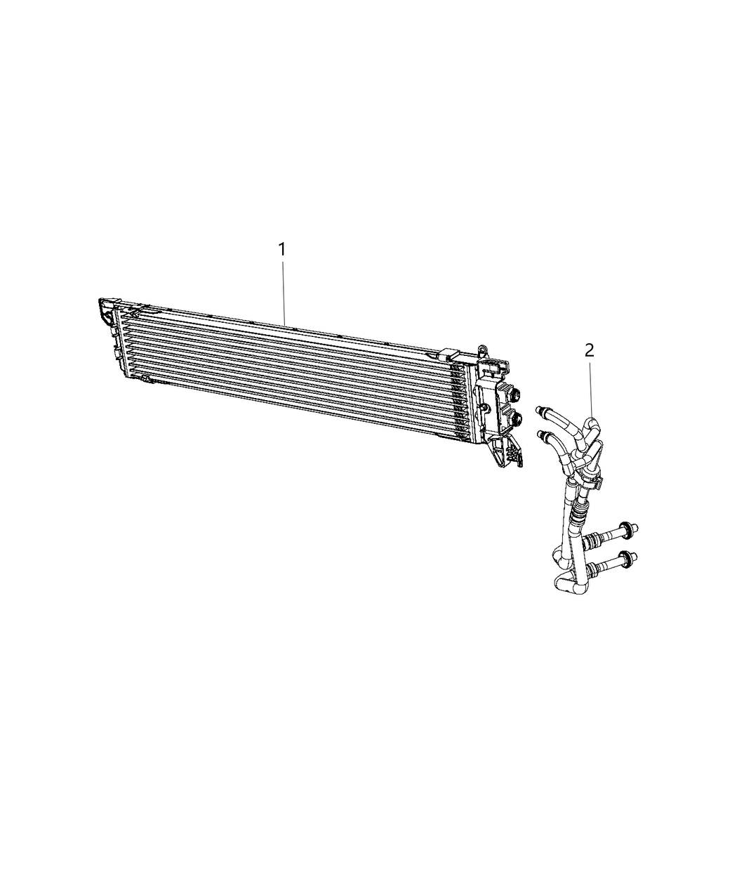 Mopar 68479548AA Hose-Transmission Oil Cooler