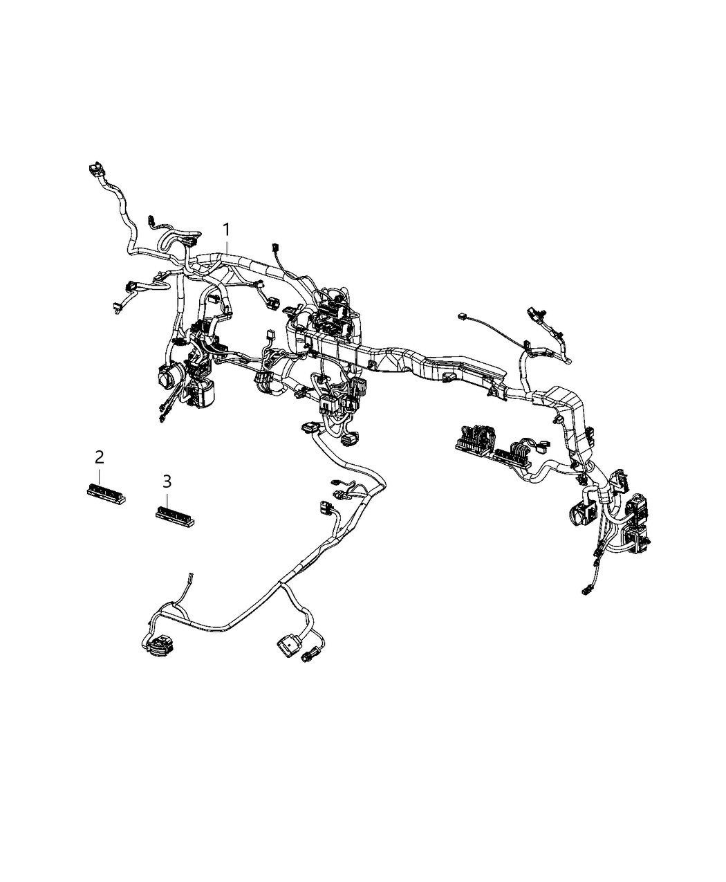 Mopar 68470358AC INSTRUMENT PANEL