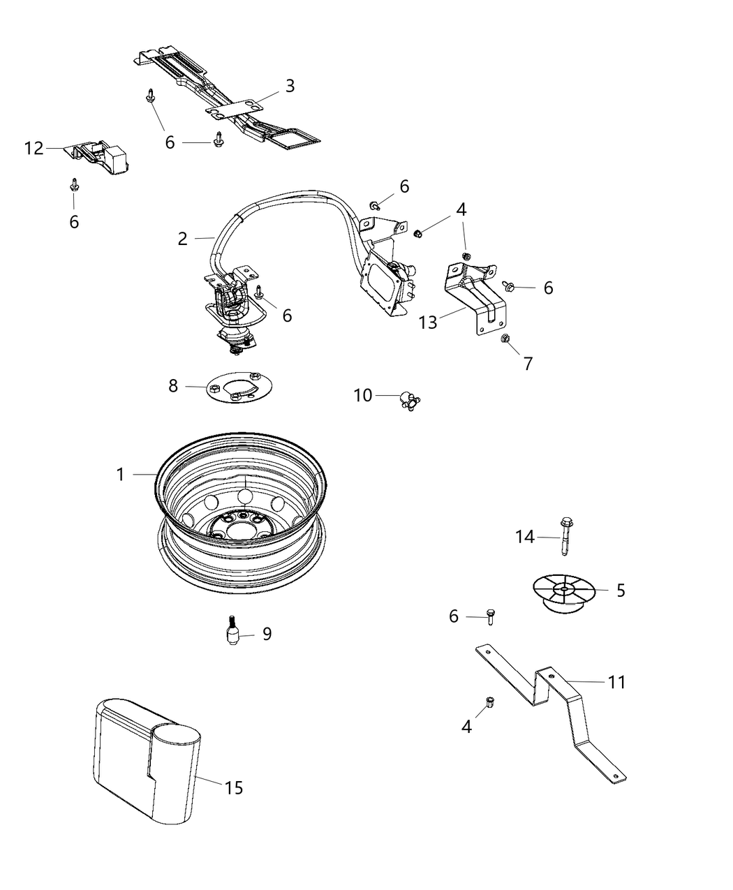 Mopar 4725986AC Wheel-Steel