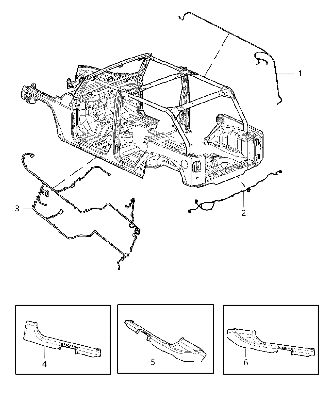 Mopar 68274275AD Wiring-Body