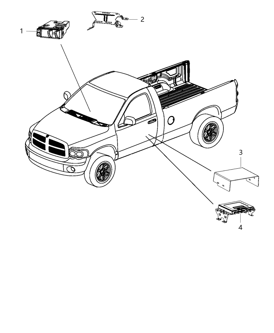 Mopar 56029593AF Module-Air Suspension