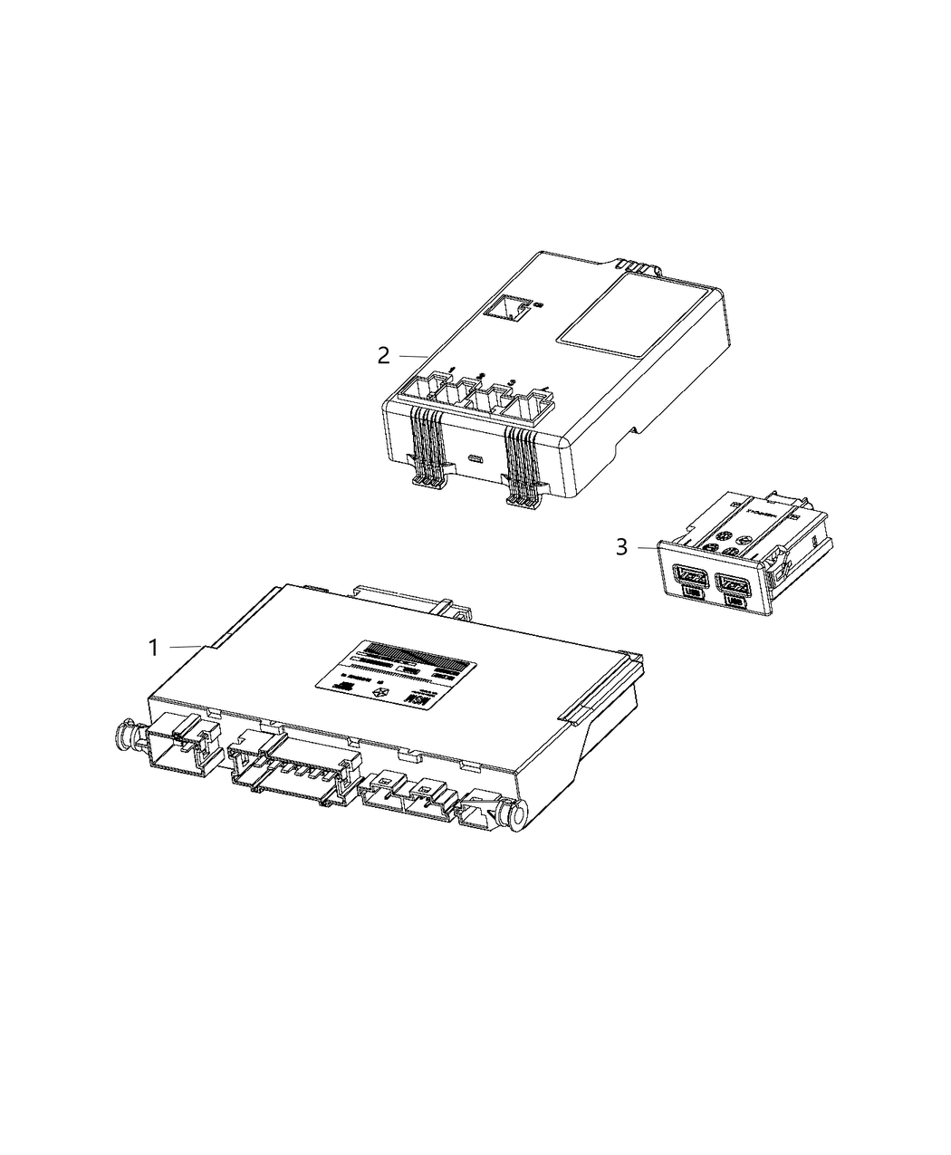 Mopar 68408858AC Module-Heated Seat