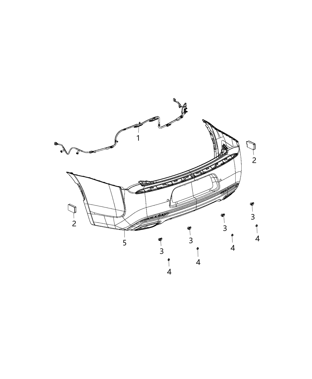 Mopar 4672784AB Module-Blind Spot Detection