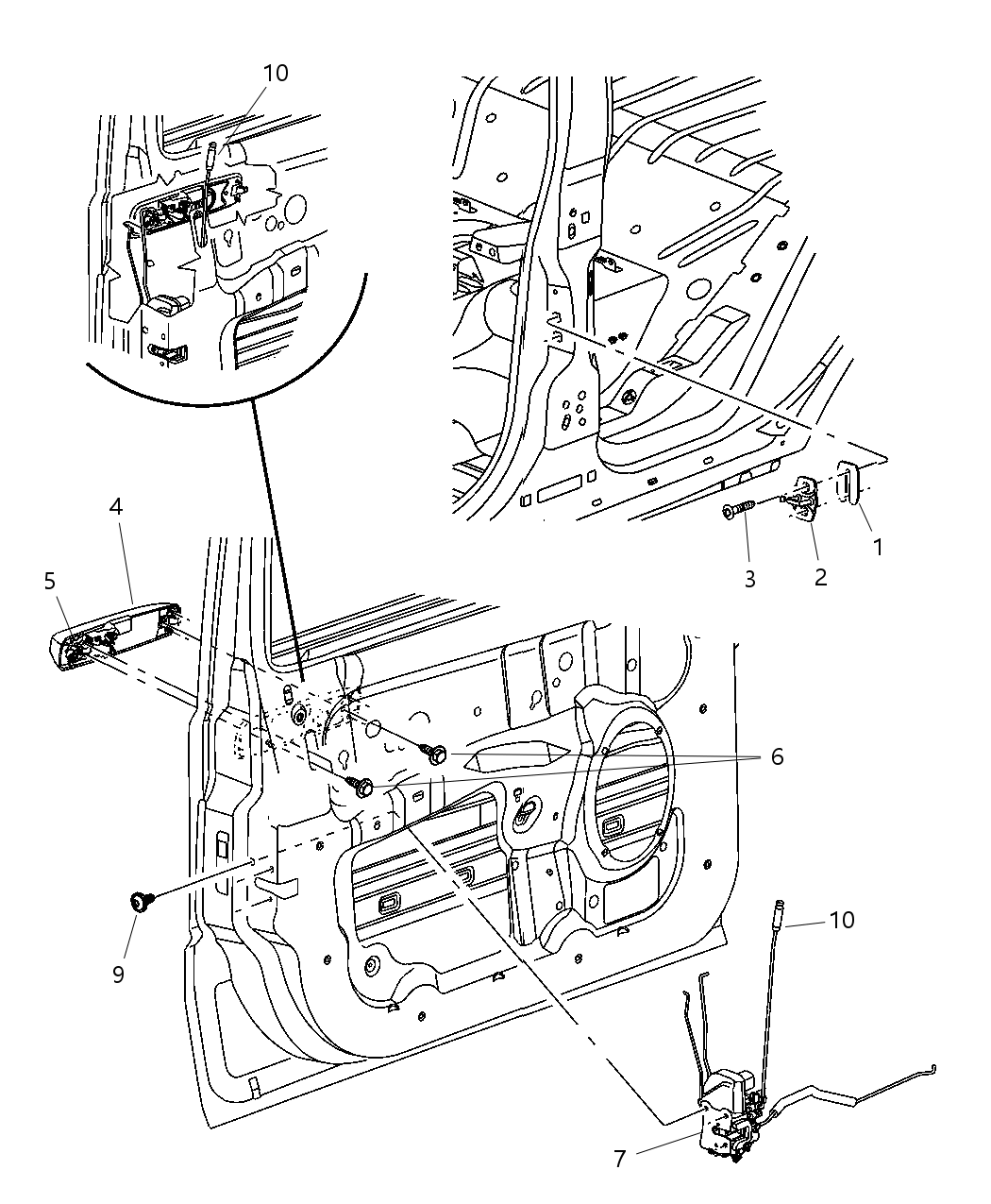 Mopar 55394237AH Handle-Door Exterior