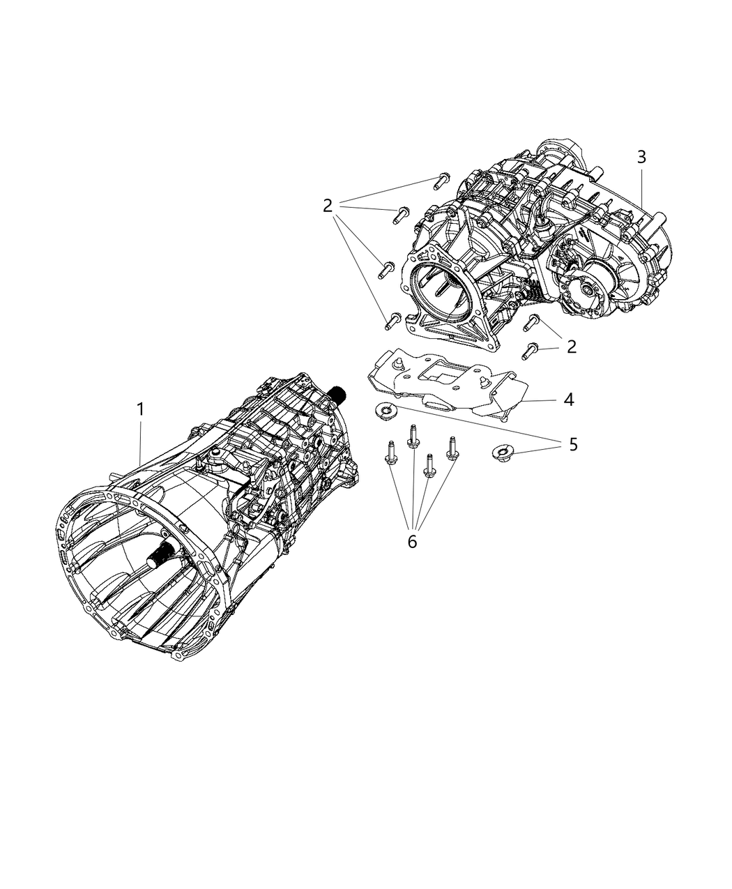 Mopar 68236165AB INSULATOR-Transmission Mount