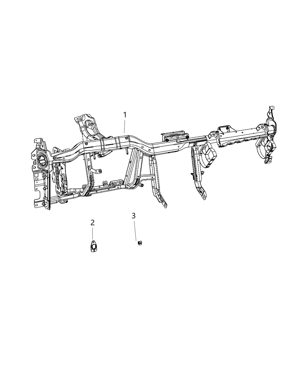 Mopar 68346615AB Instrument Panel