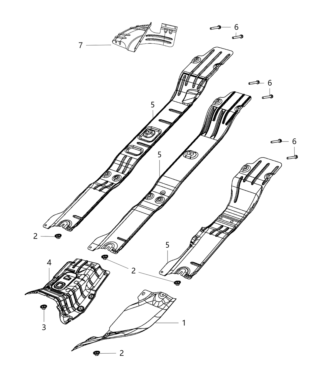 Mopar 68159407AA Shield-Exhaust Extension Pipe