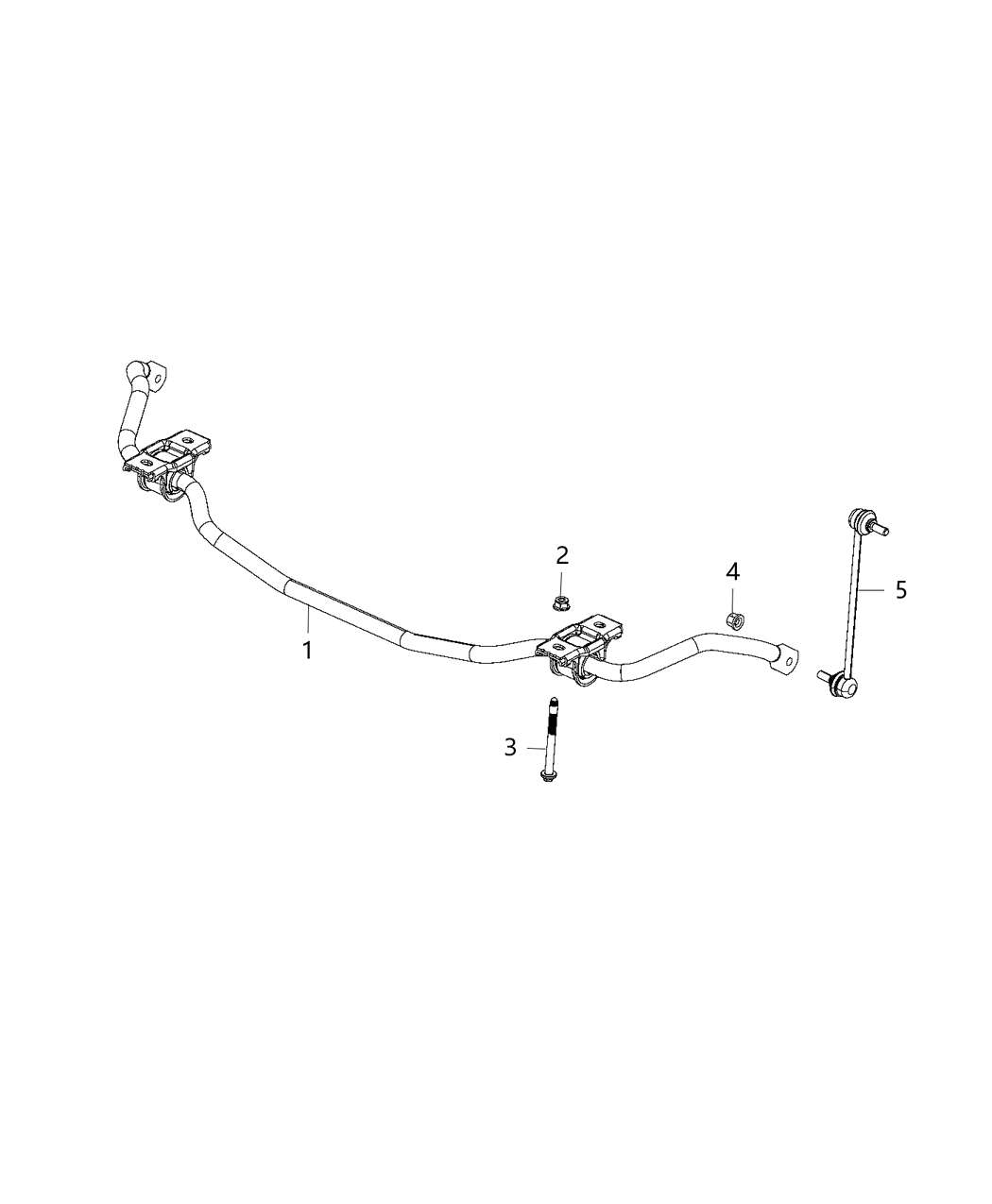 Mopar 5168612AE Bar-Front