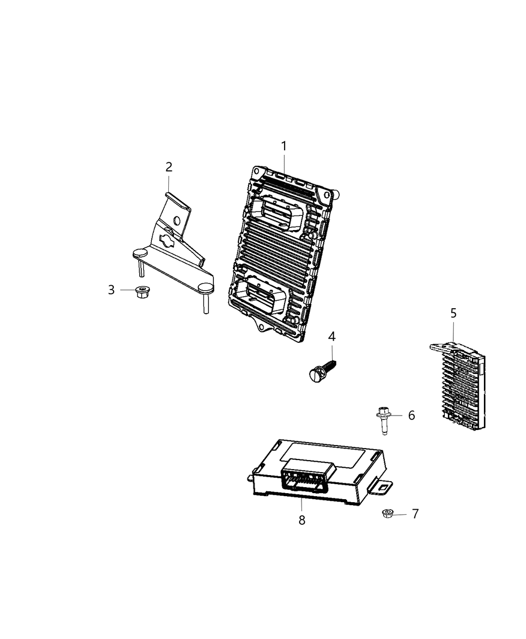 Mopar 5150913AB Module-Transmission Control