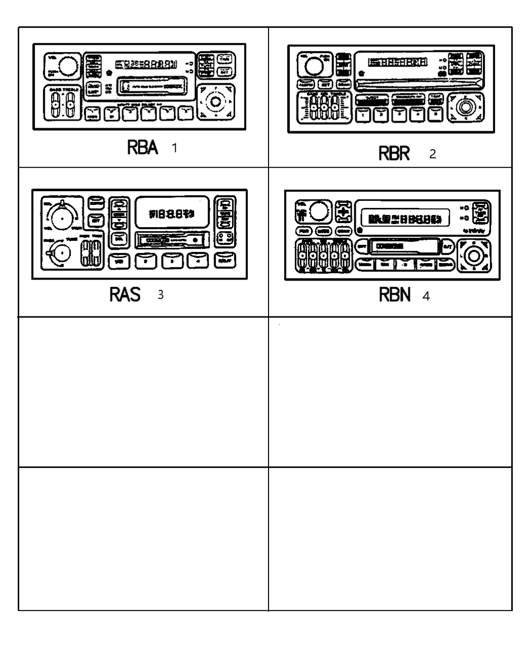 Mopar 4704386AE Radio-AM/FM Cassette With Cd Cont