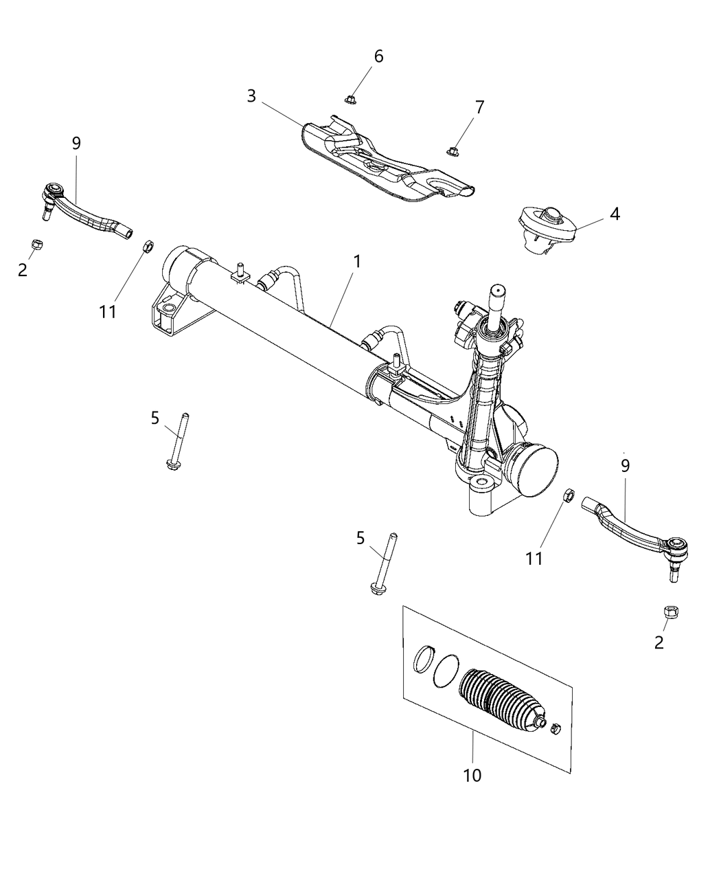 Mopar 68440709AA Column-Steering Column