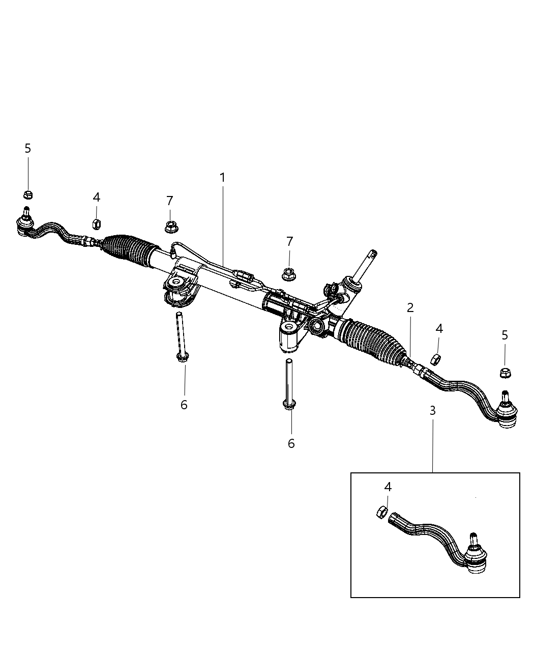 Mopar 52124727AC Rack And Pinion Gear