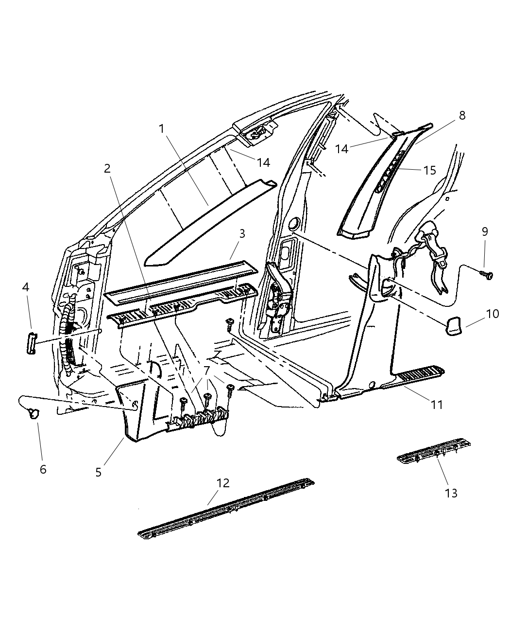 Mopar 5FA61RK5AC Panel-COWL