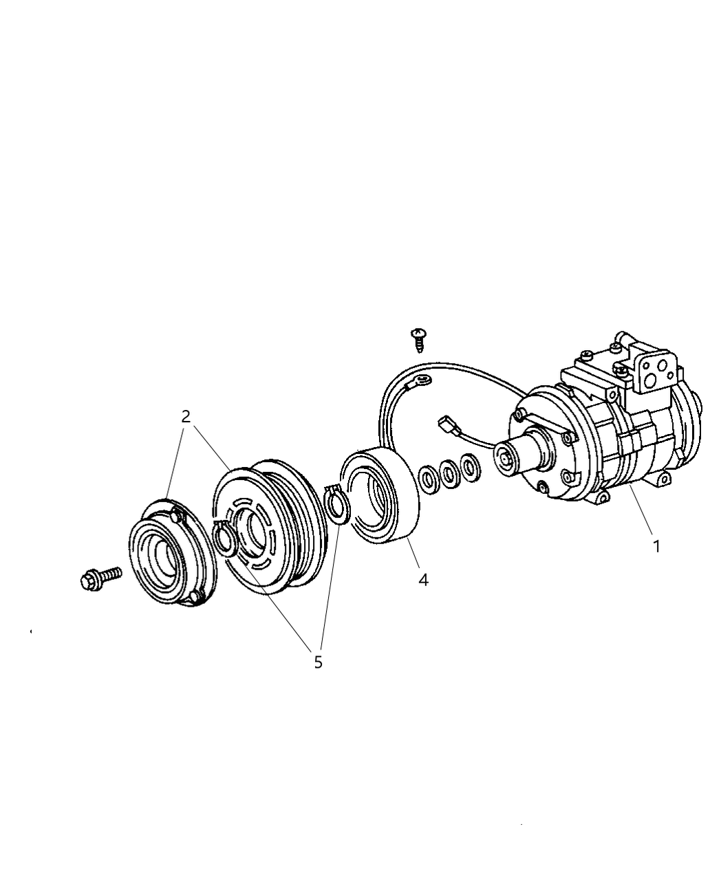 Mopar 55111413AA COMPRESOR-Air Conditioning