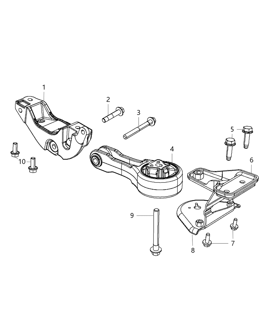 Mopar 5147260AB Bracket-Engine Mount