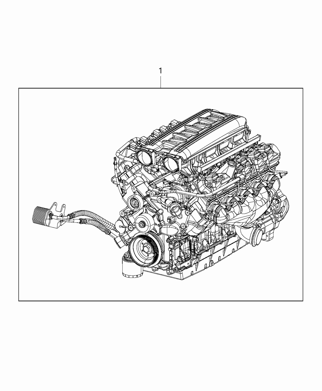 Mopar 68257793AE Block-Long Block