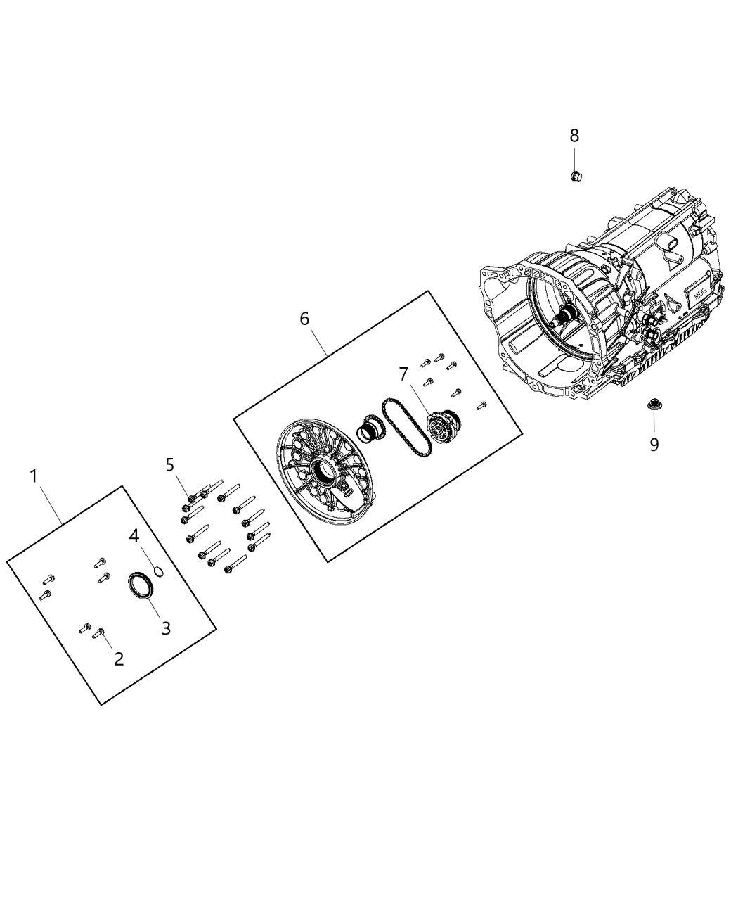 Mopar 68382719AA Seal-Torque Converter