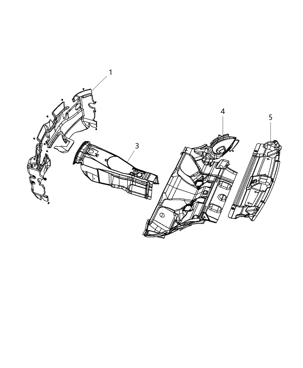 Mopar 4628926AM SILENCER-Dash And COWL Sides