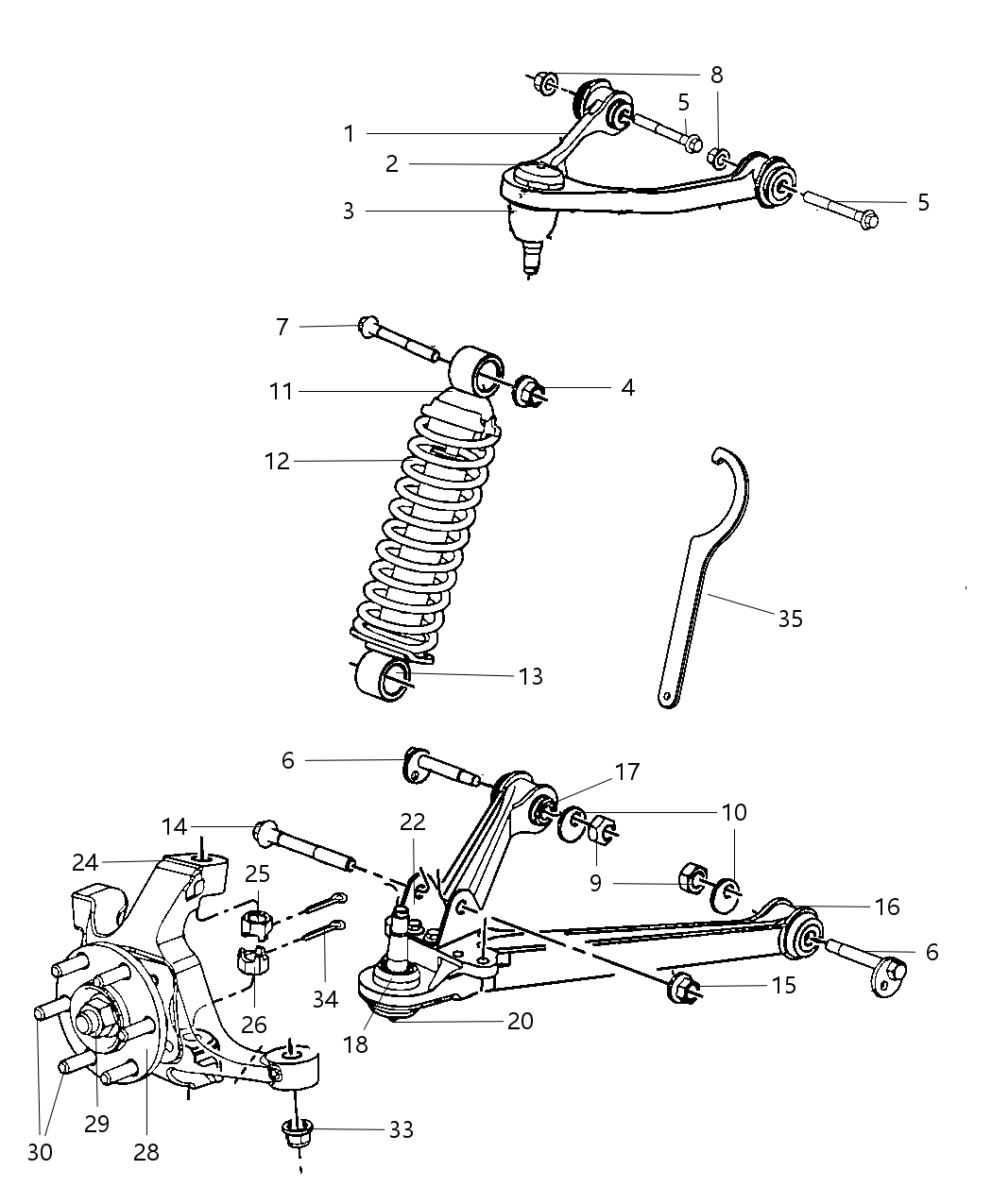 Mopar 5181432AA ABSORBER-Suspension