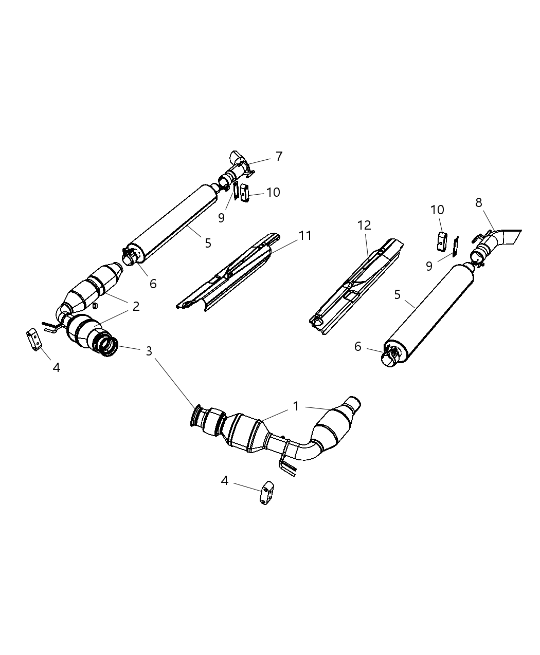 Mopar 5264998AG Catalytic Converter