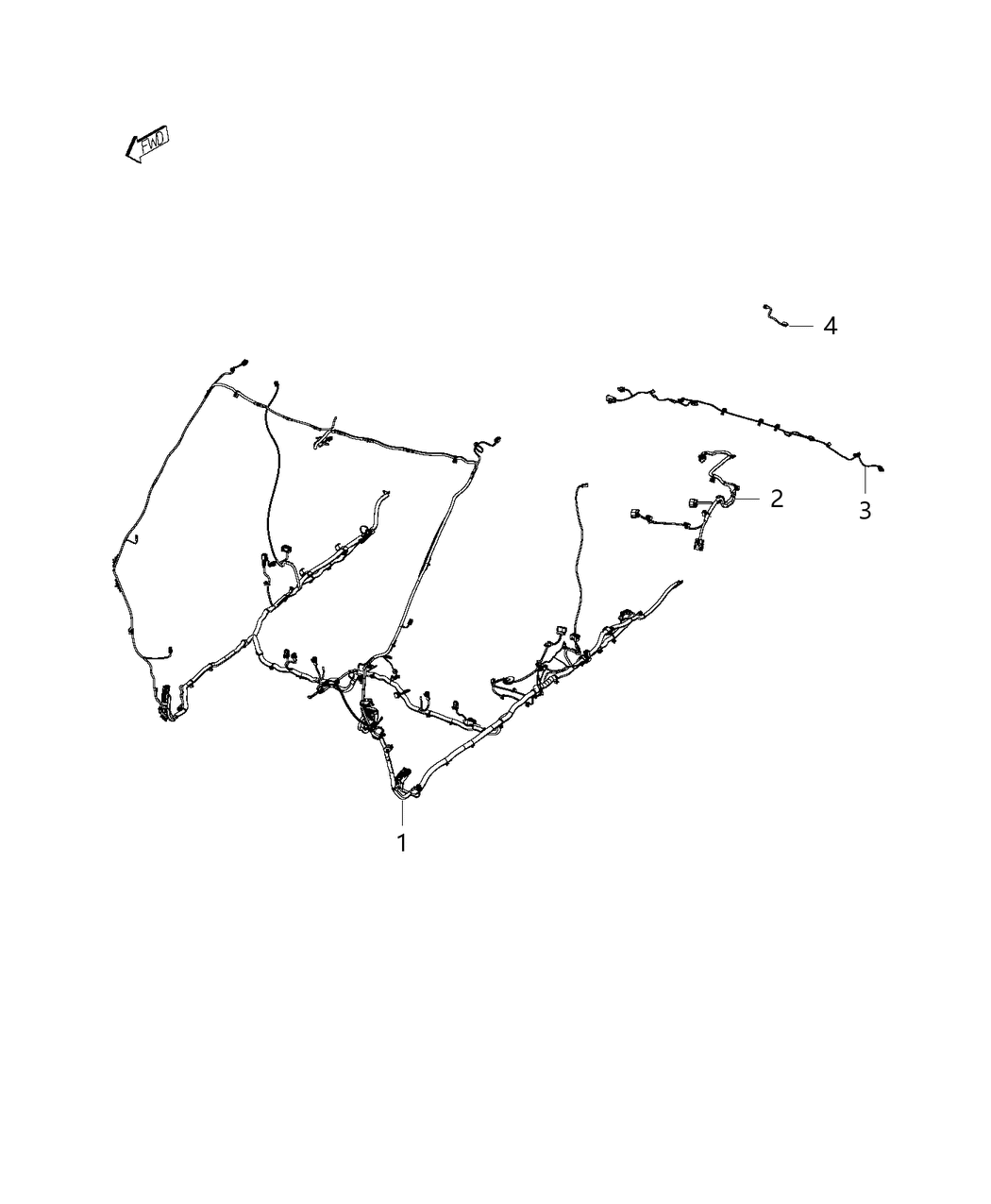 Mopar 68311539AA Wiring-Body