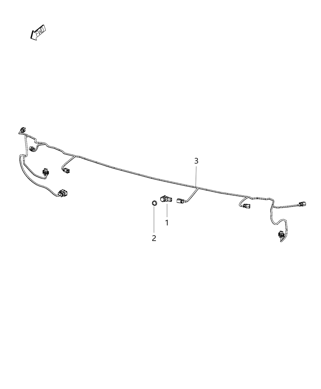 Mopar 56038998AJ Module-Parking Assist