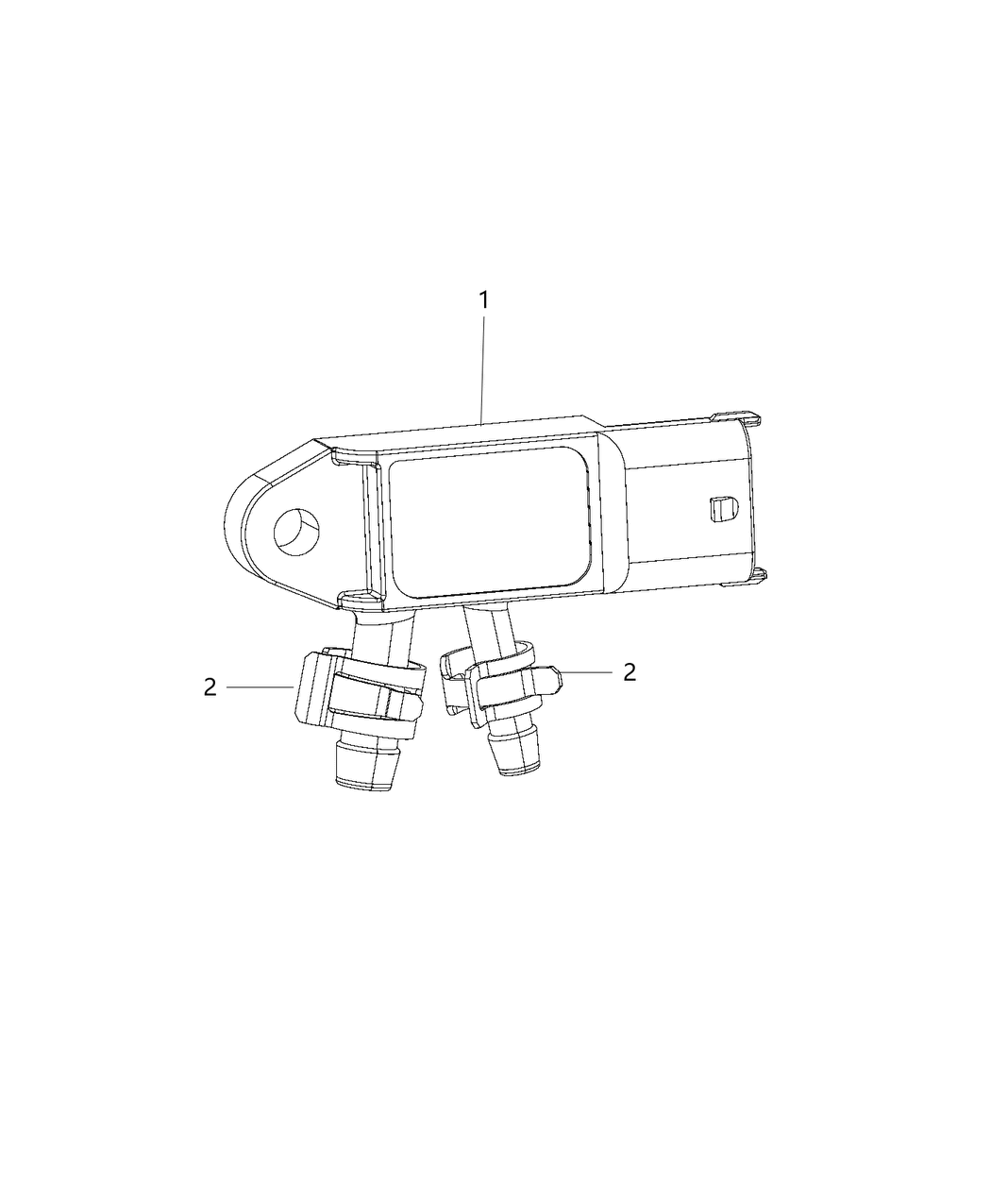 Mopar 68381683AA Sensor-Differential Pressure