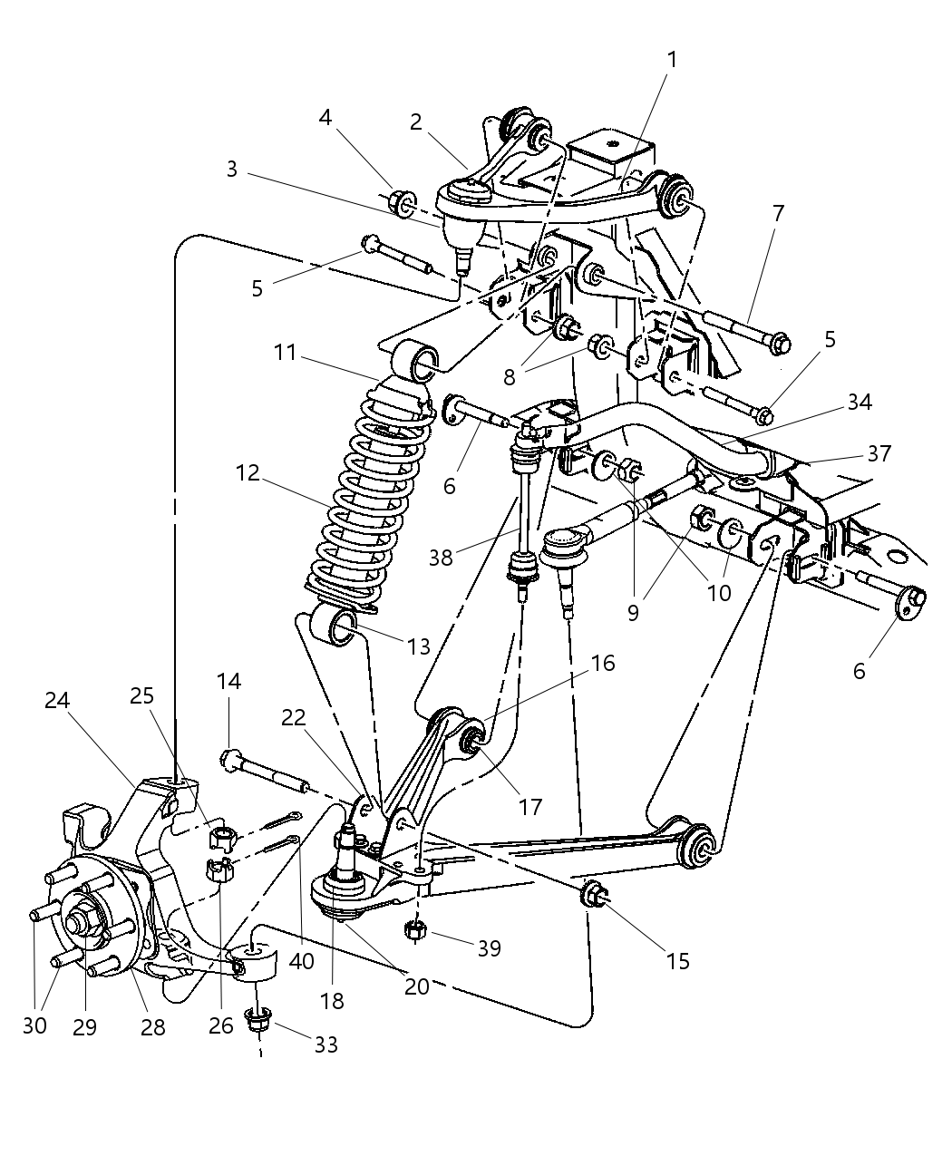 Mopar 5290690AB Suspension Control Arm