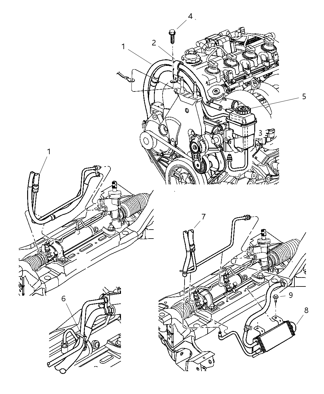 Mopar R4656208AC Power Steering Pump