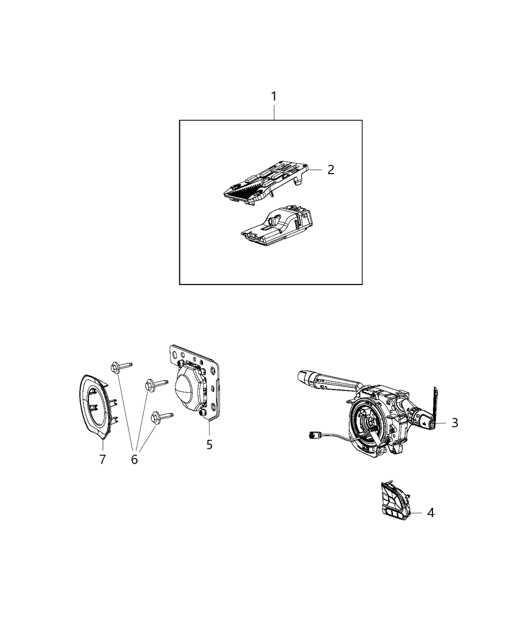 Mopar 4672766AC Camera-Forward Facing