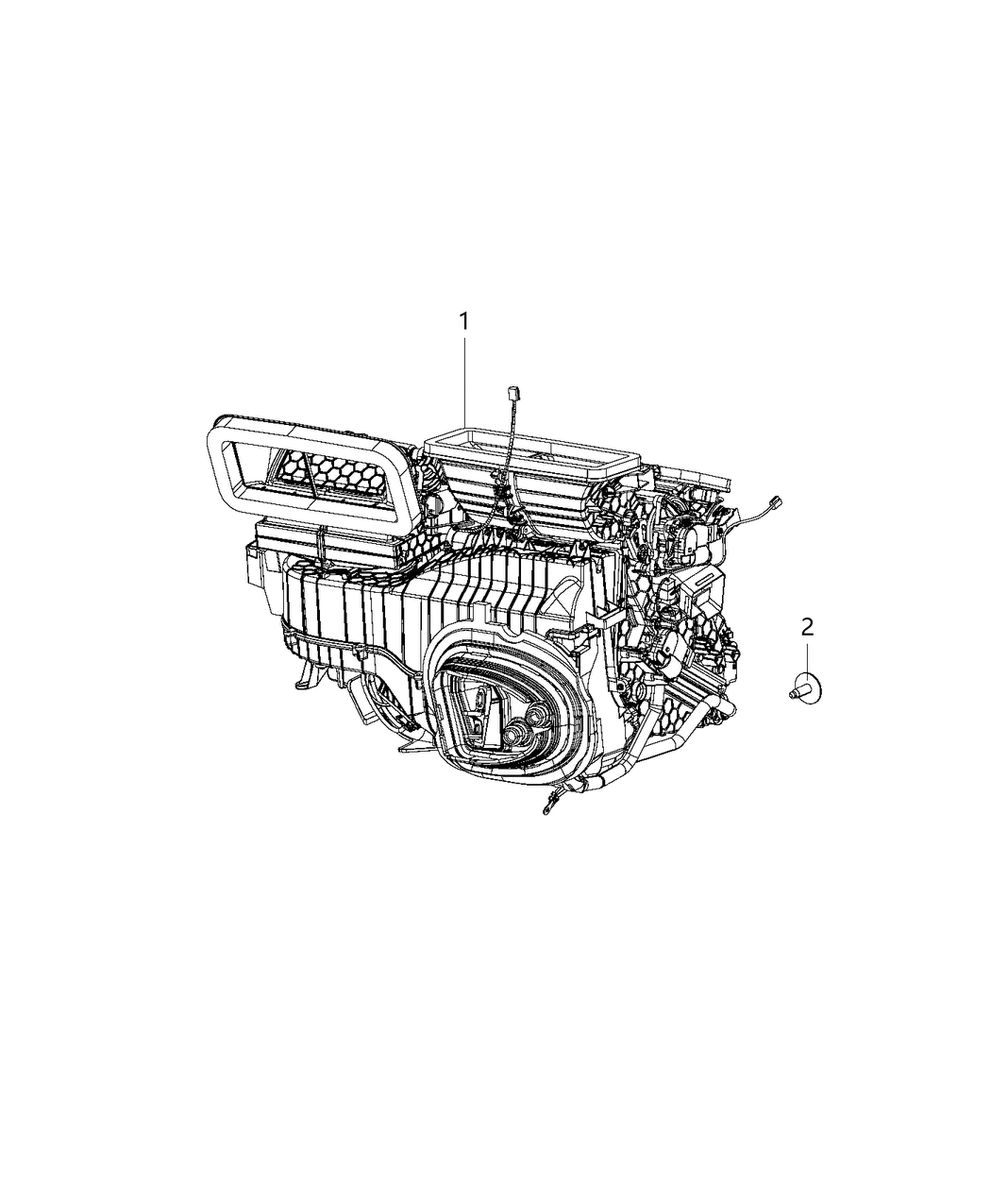 Mopar 68399487AA A/C UNIT