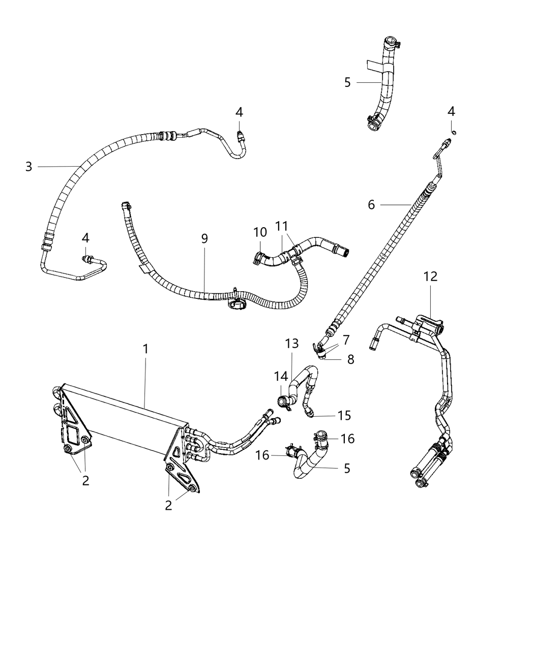 Mopar 68359769AD Power Steering Pressure