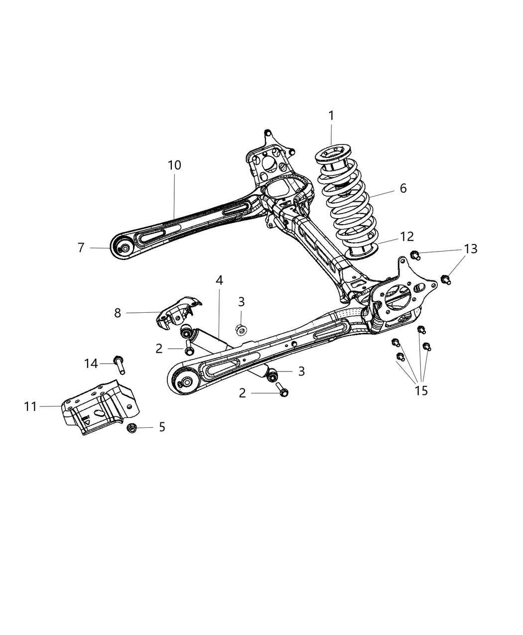 Mopar 5151630AB ABSORBER-Suspension