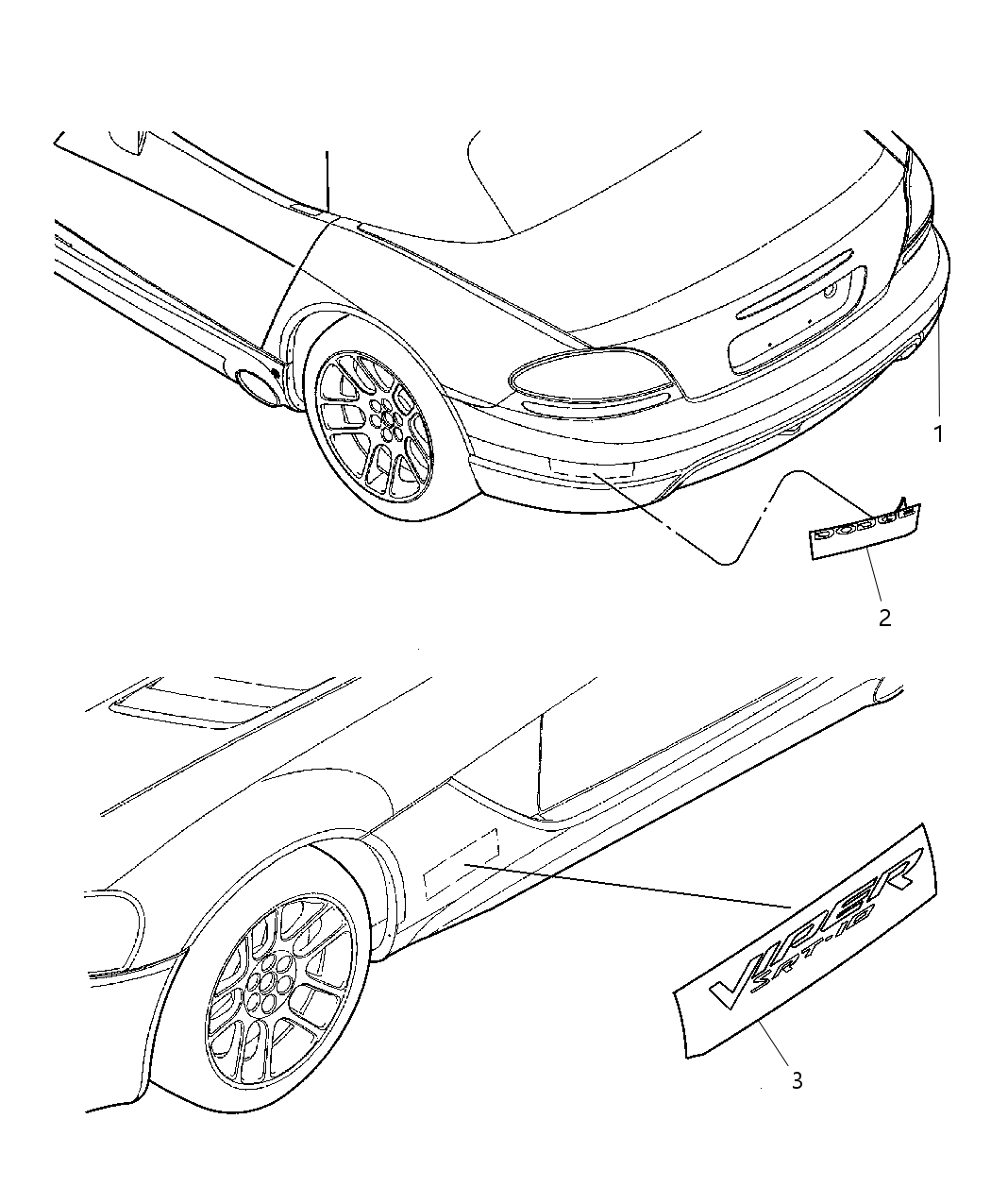 Mopar 68037898AA D Viper