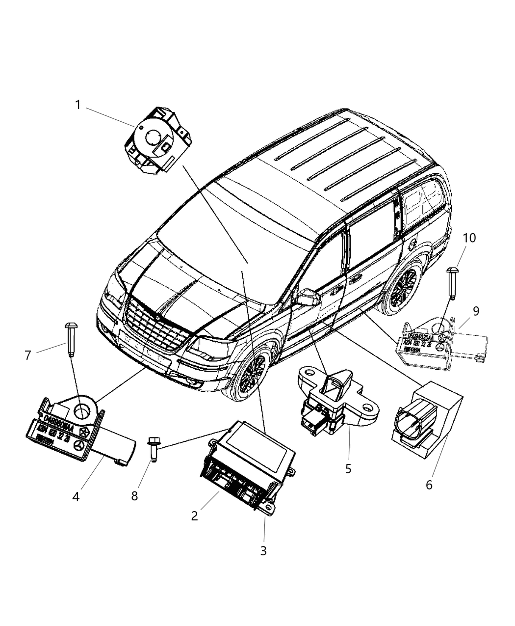 Mopar 56046394AF Steering Angle Clock Spring