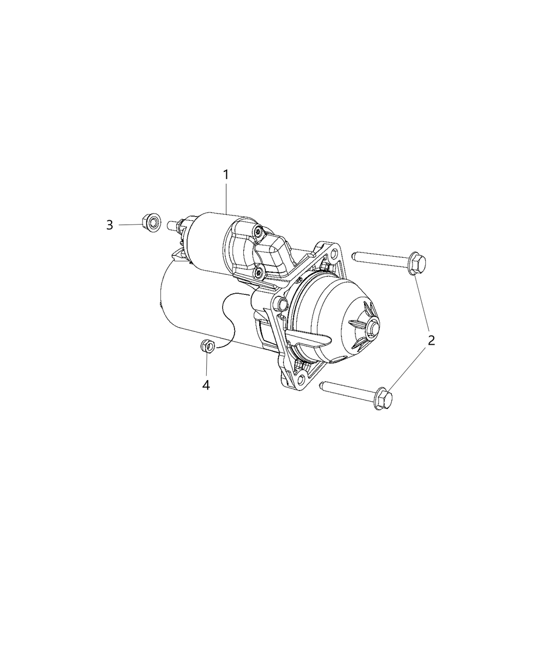 Mopar 6106969AA NUT-HEX LOCK