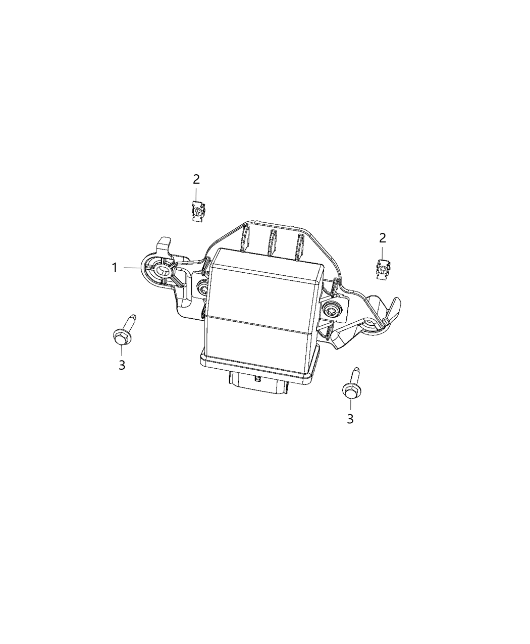 Mopar 68335875AB Module-Adaptive HEADLAMP