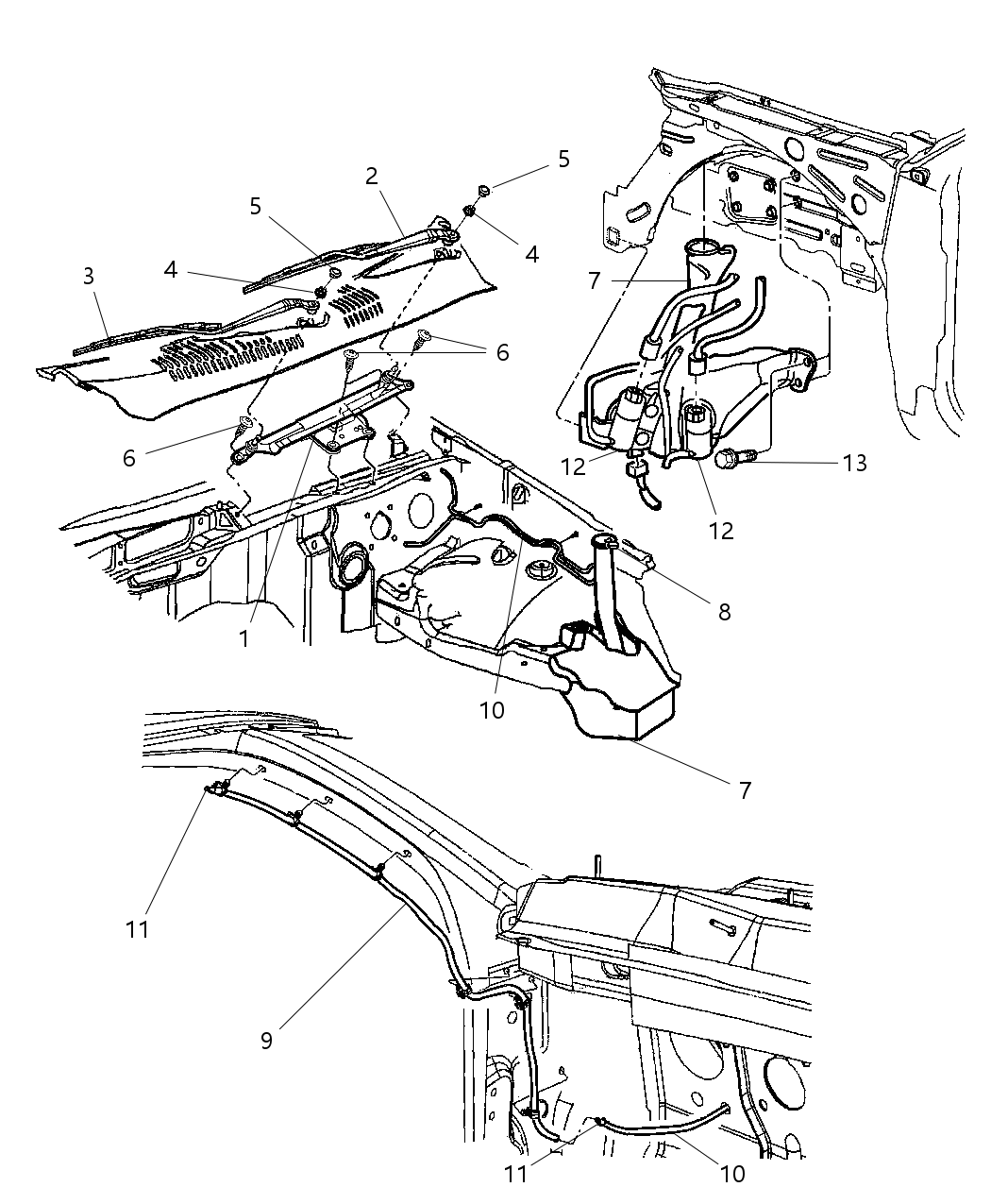 Mopar 5012602AA Pump-Washer, Windshield