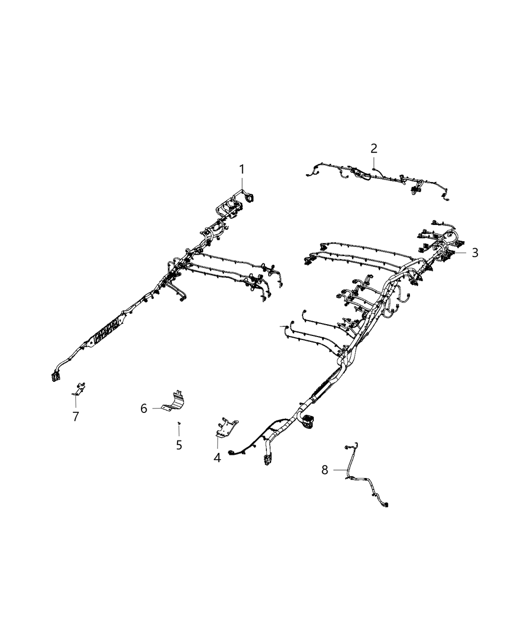 Mopar 68474854AC CHASSIS