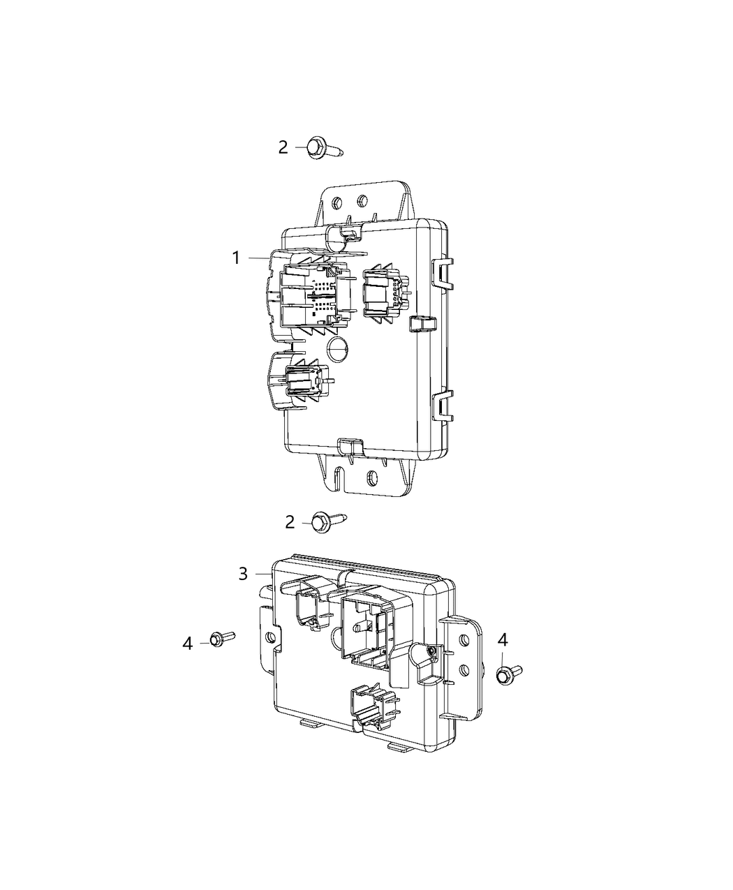 Mopar 68467207AB Air Conditioner And Heater Module