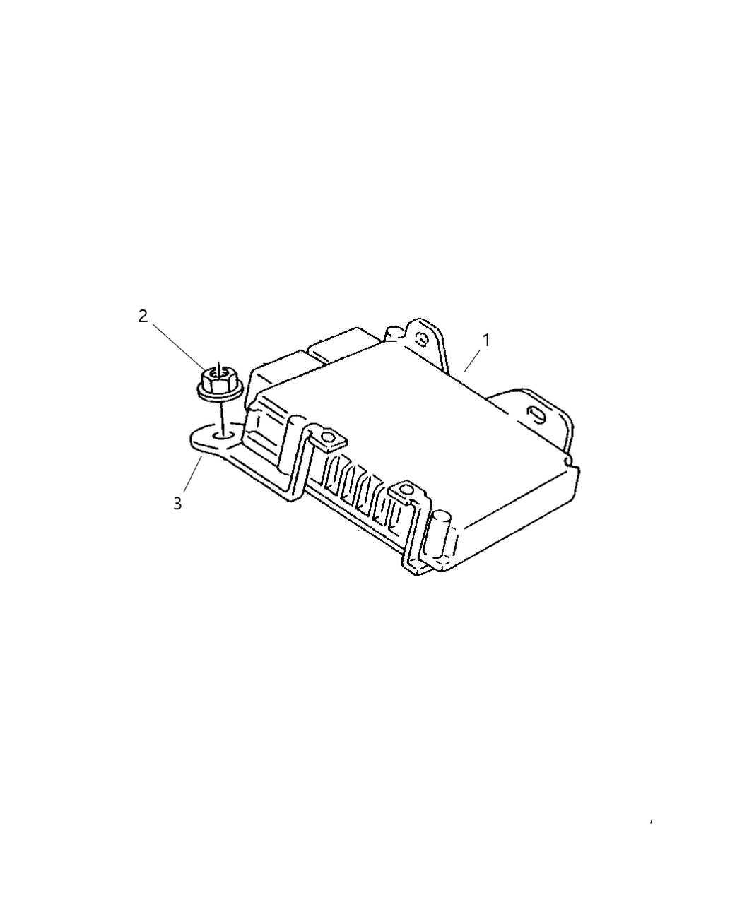 Mopar 5033079AD Bracket-Engine Control Module