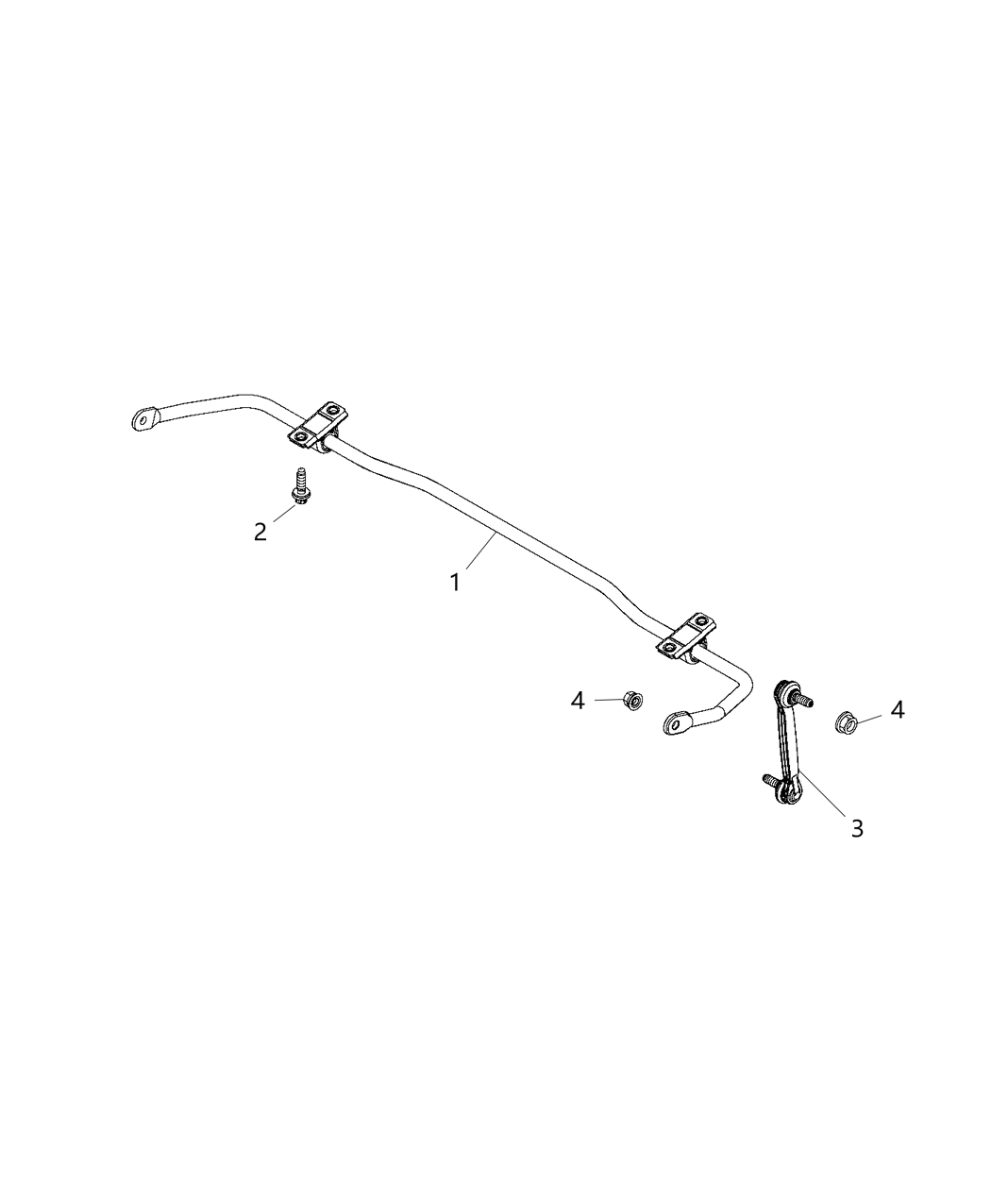 Mopar 68246731AC Link-STABILIZER Bar