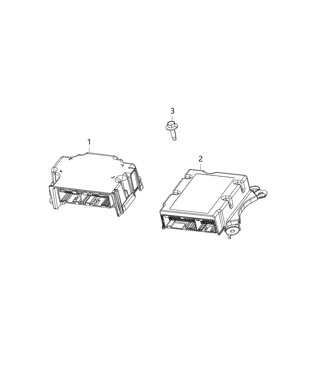 Mopar 68233535AD OCCUPANT Restraint Module