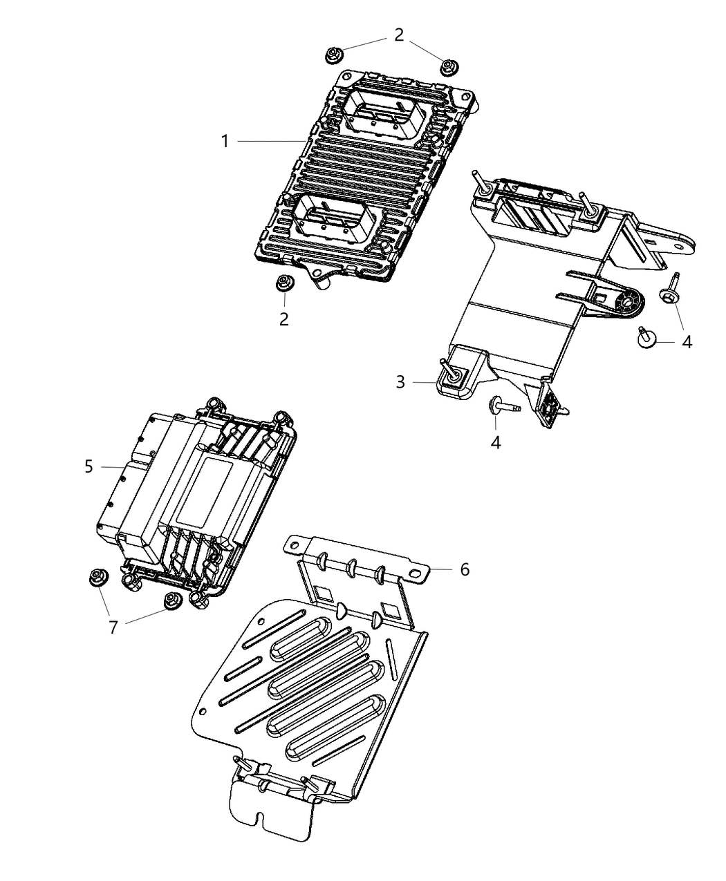 Mopar 68259134AA Engine Controller Module