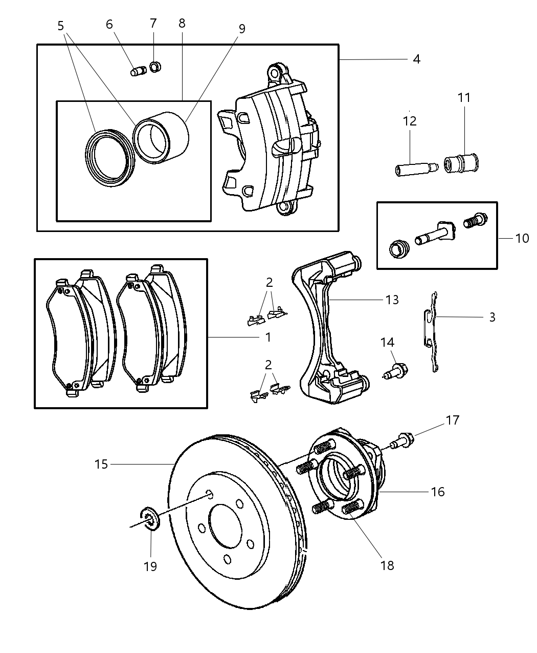 Mopar 5019981AB Brake Rotor